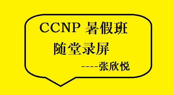 CCNP暑假班